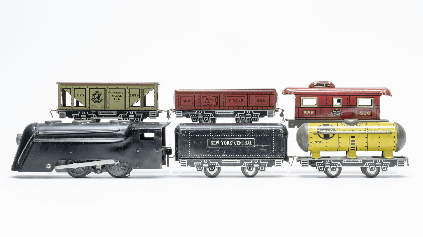 Six Piece New York Central Line Train (1 of 2)