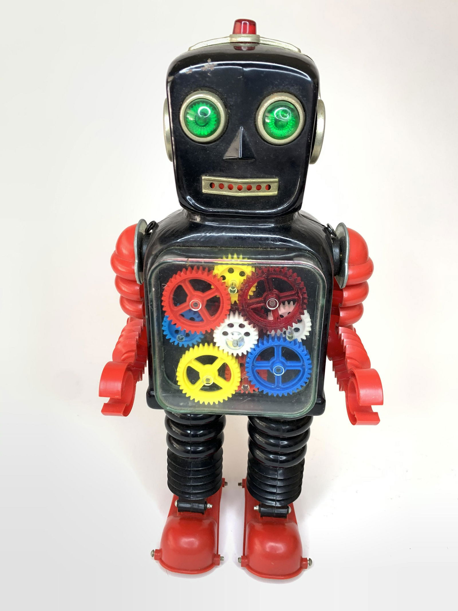 GＥＡＲ  ＲＯＢＯＴ☆ＢＡＴＴＥＲＹ  ＯＰＥＲＡＴＥＤ New Gear Robot Battery-Operated, produced by Metal House Japan