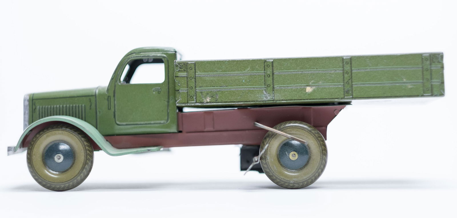 Tin Windup Flatbed Truck (1 of 6)