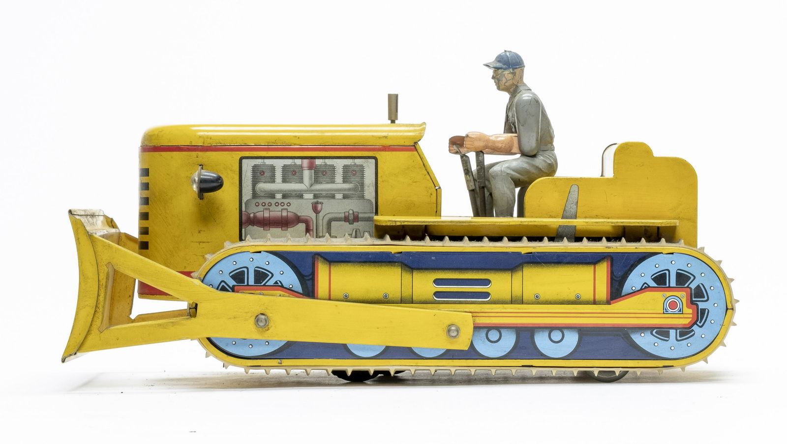 Joustra Battery Op Tin Bulldozer (1 of 5)