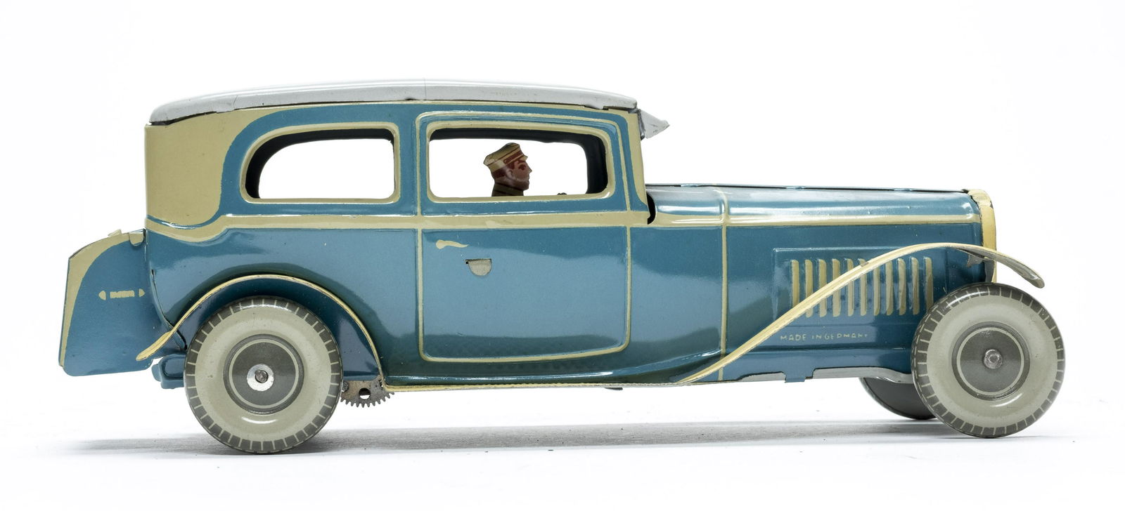 German Saloon Car Windup Toy (1 of 4)