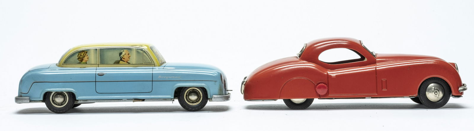 Two German Tin Cars Borgward (1 of 5)