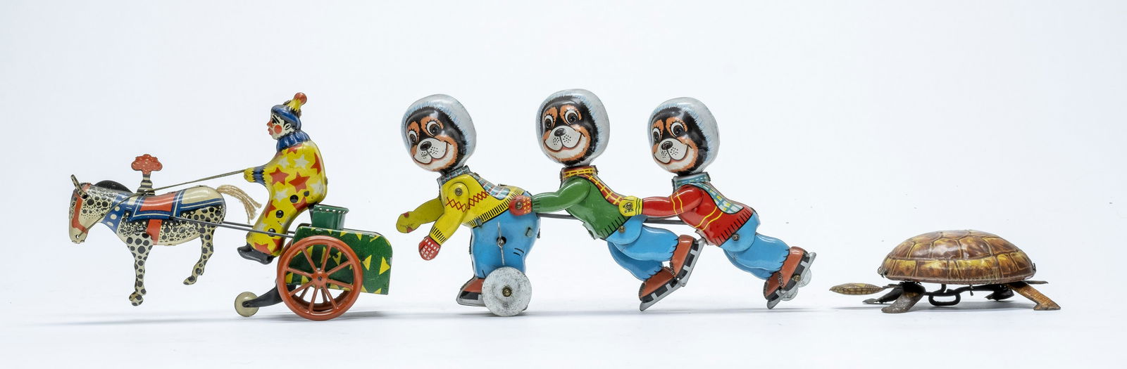 Three Windup Tin Toys (1 of 5)