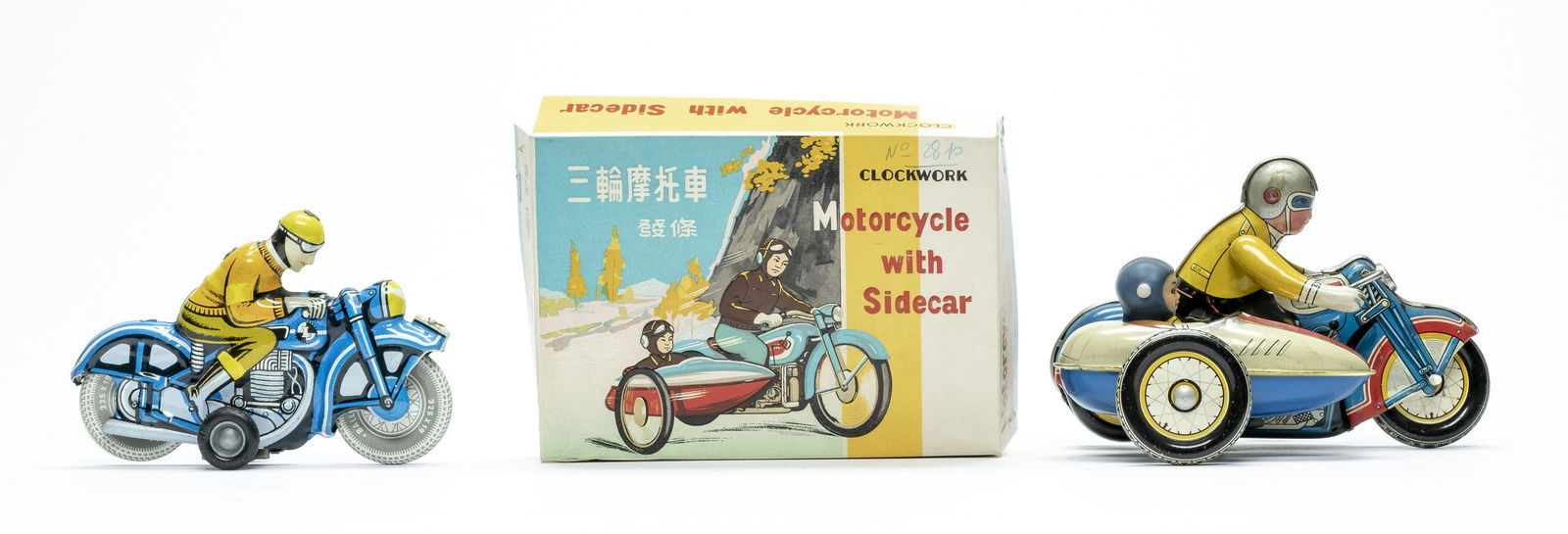 Chinese & German Tin Motorcycles (1 of 3)