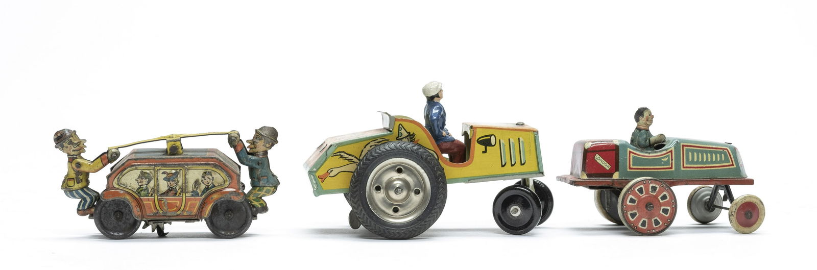 Three German Windup Tin Toys (1 of 4)