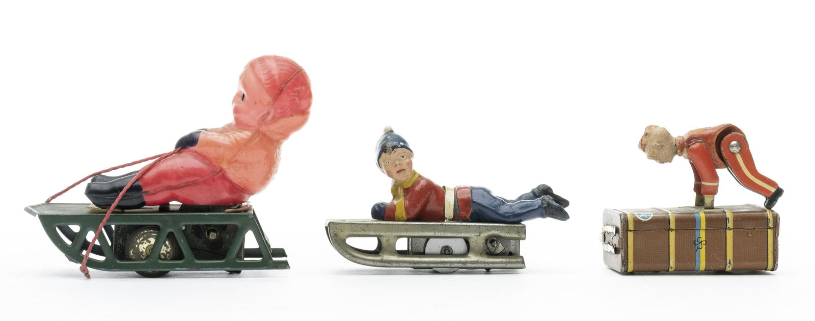 Three Windup Tin / Celluloid Toys (1 of 4)