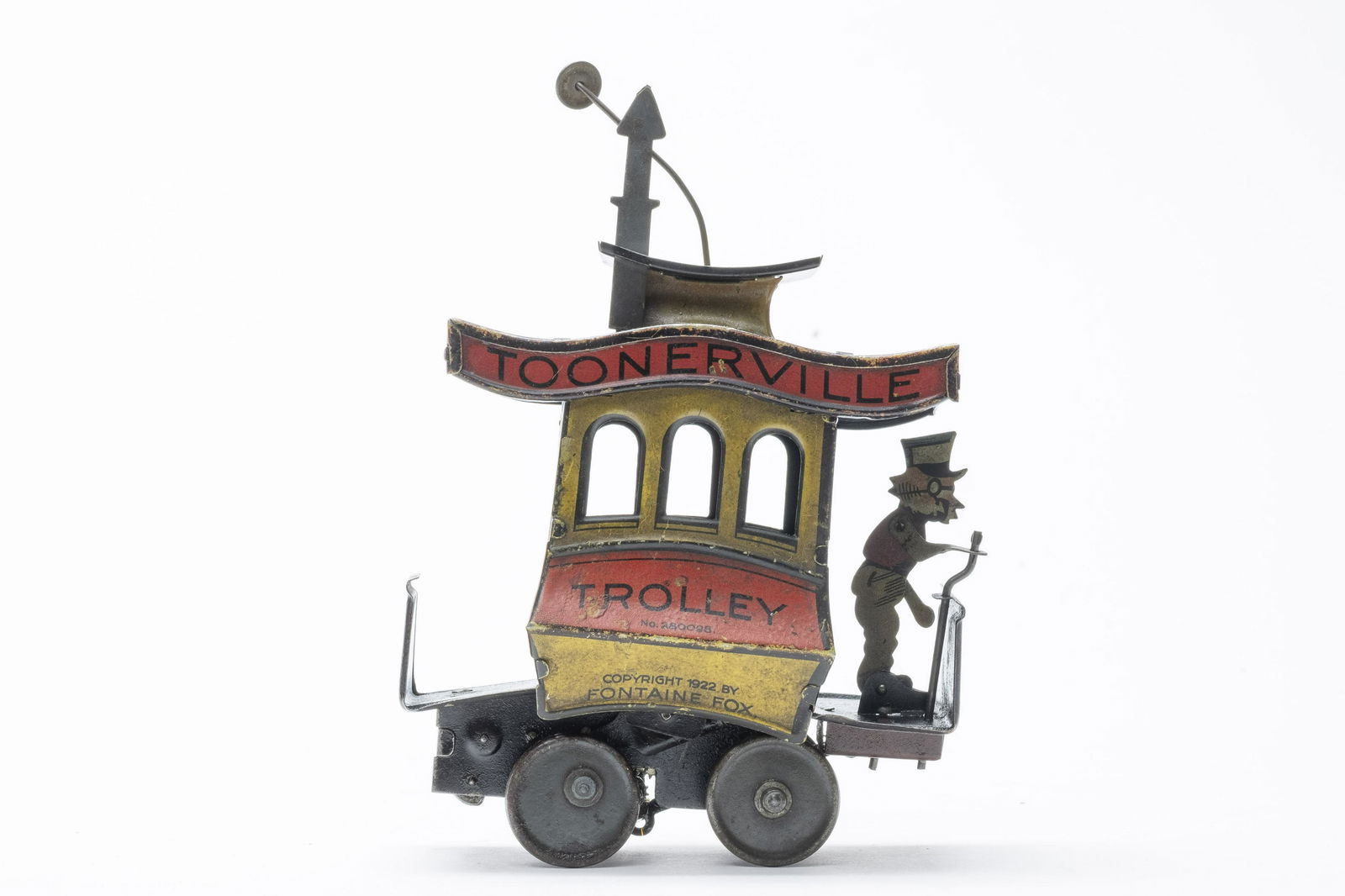 Nifty Toonerville Trolley Windup Toy (1 of 5)