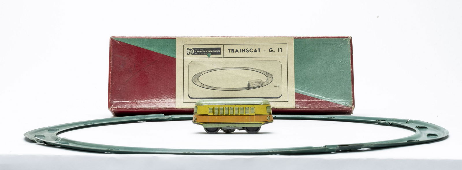 "Trainscat" Tram Go-Round Toy (1 of 1)