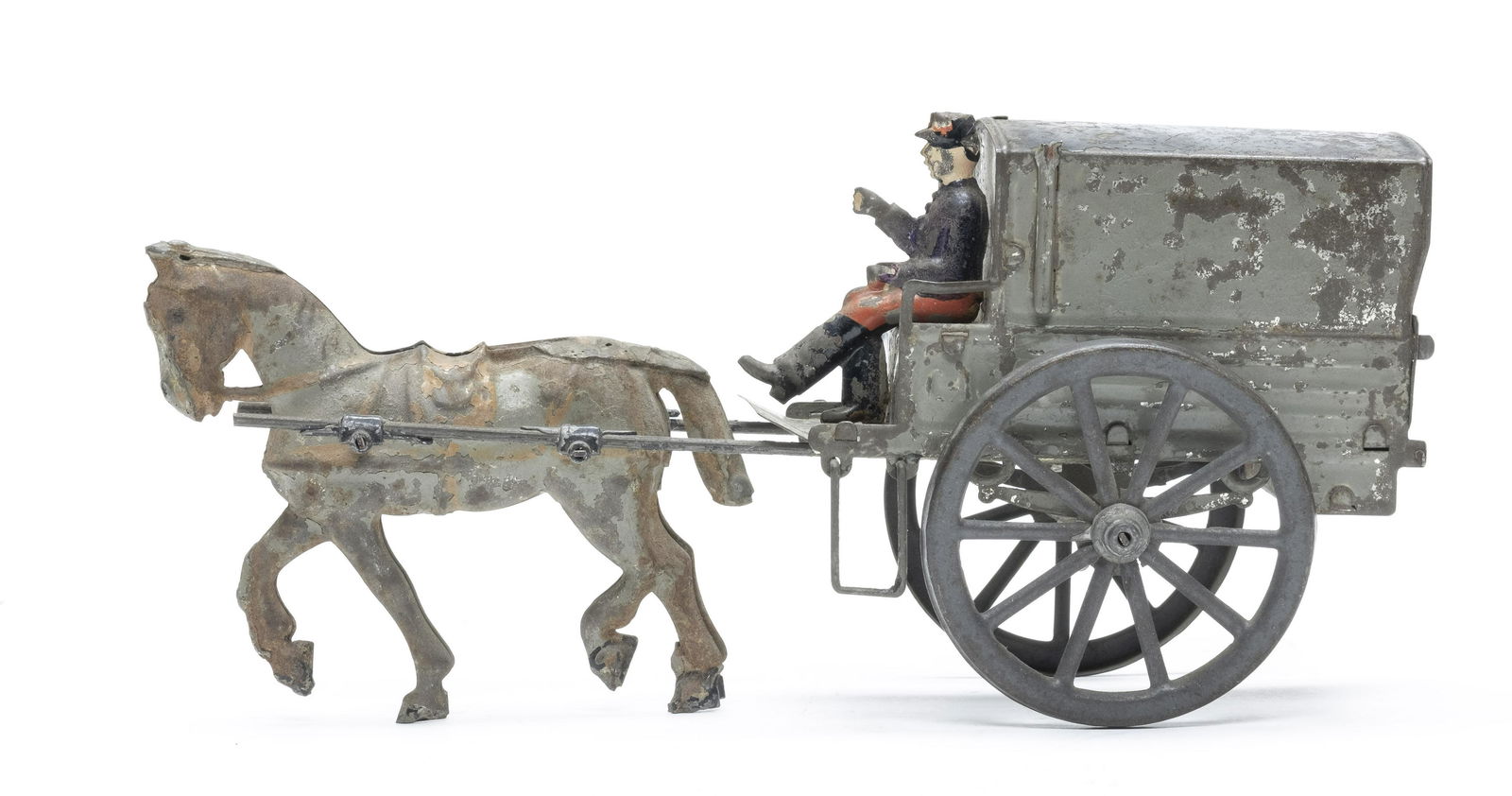 Military Wagon Tin Toy (1 of 5)