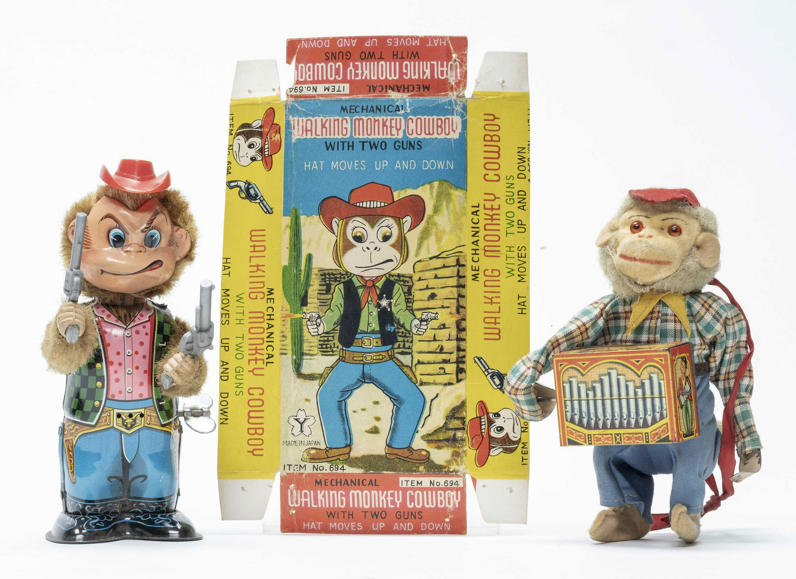 Two Windup Monkey Themed Toys (1 of 2)