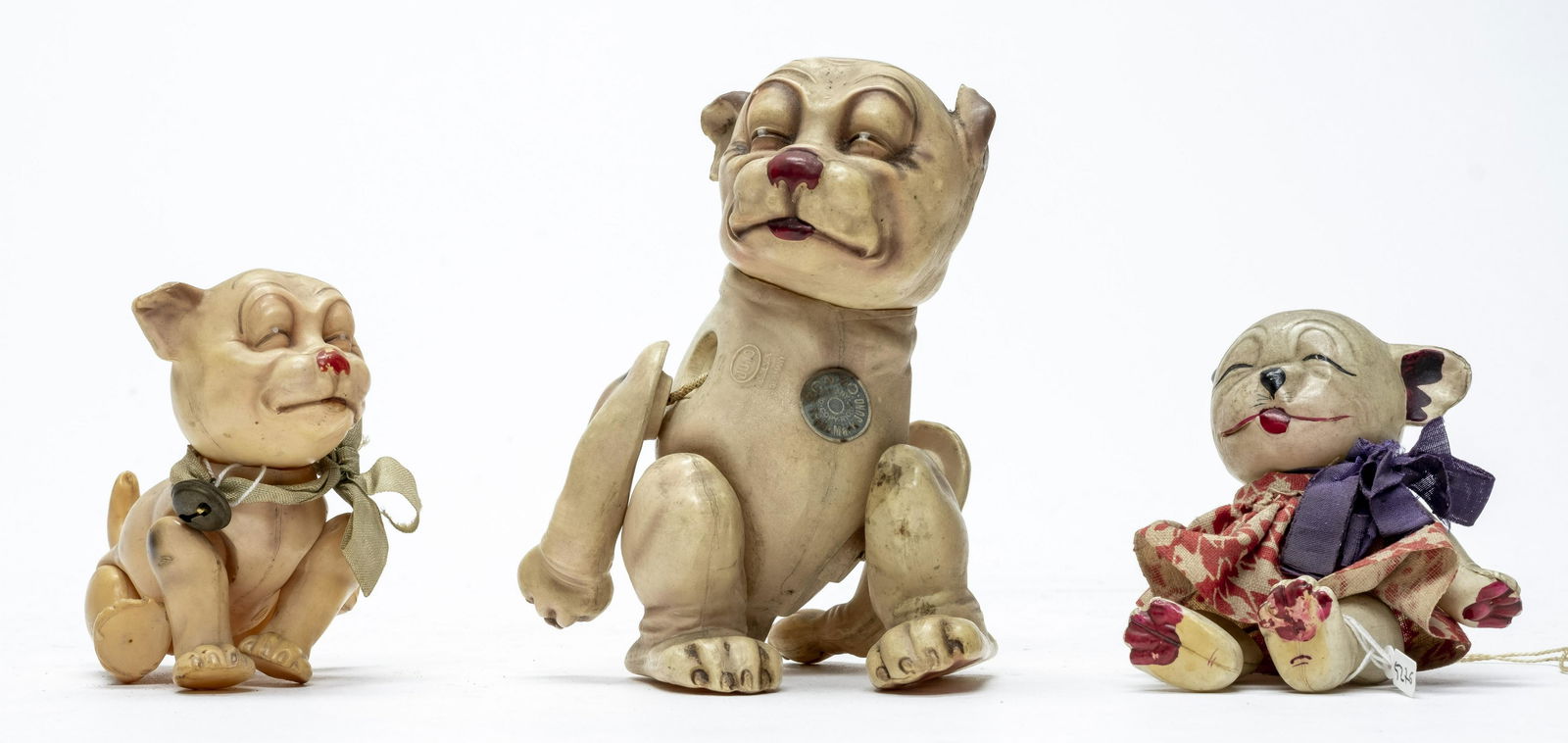 Three Celluloid Bonzo Dogs (1 of 2)