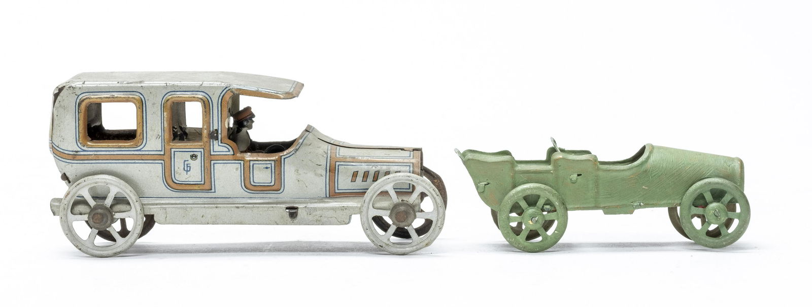 Fischer Penny Toy Sedan & Open Touring Car (1 of 3)