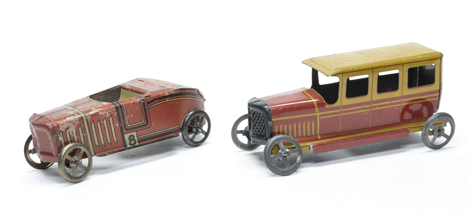 5 Cent Toy Race Car & Sedan (1 of 2)