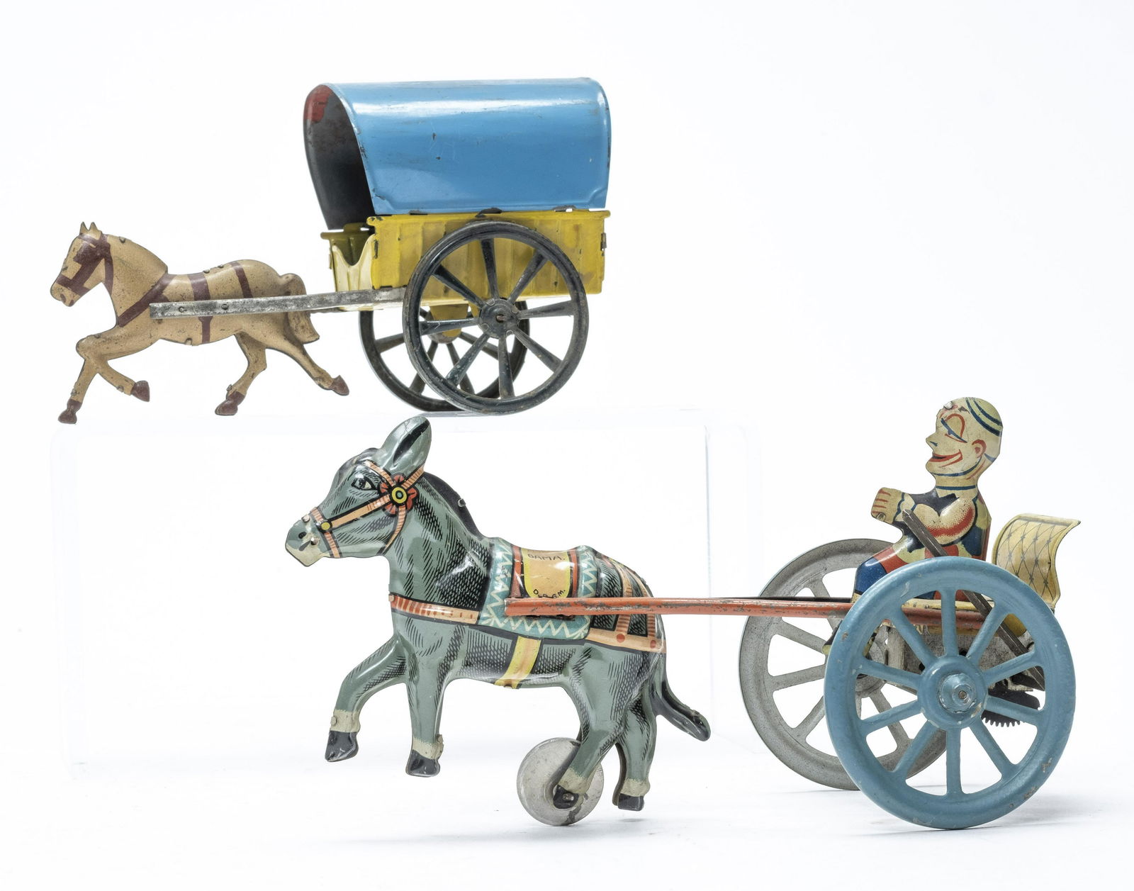 GAMA Donkey Cart / Tin Conestoga Wagon (1 of 3)