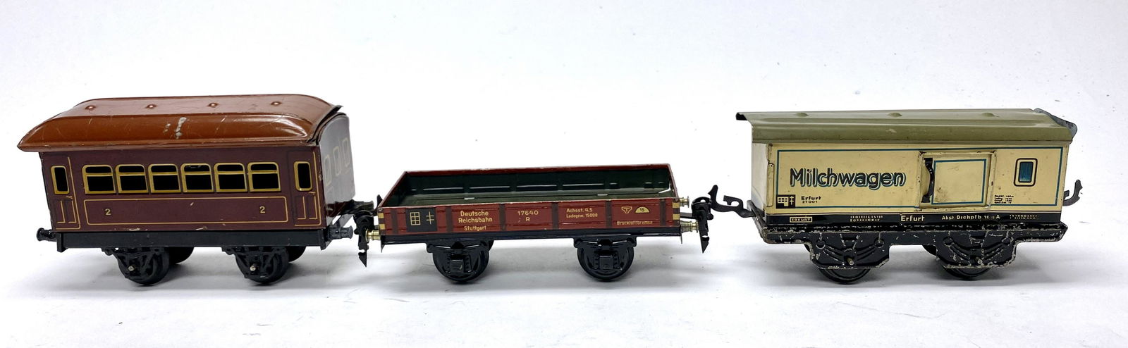 Three Assorted Train Cars (1 of 1)