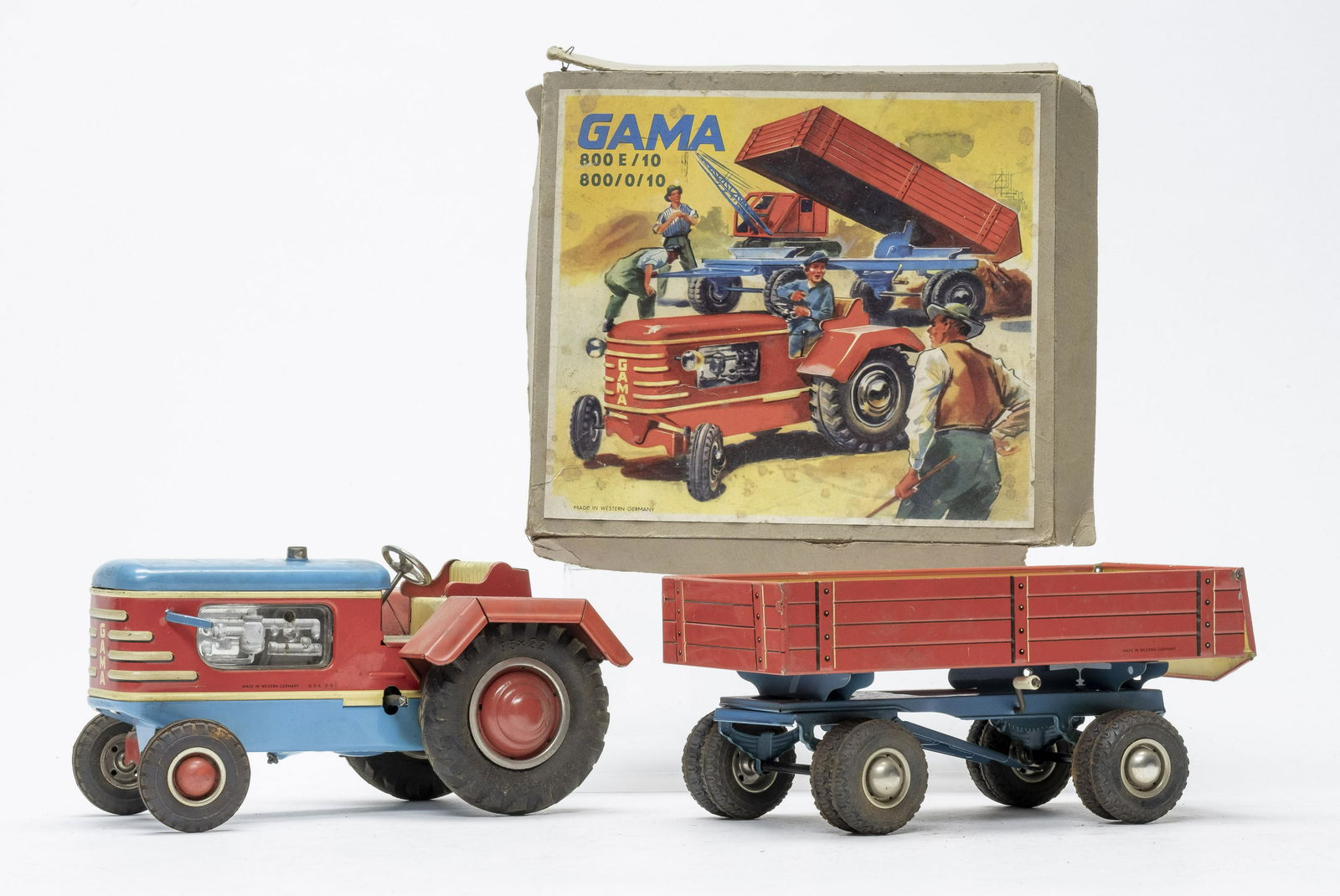 GAMA Tractor with Trailer (1 of 4)