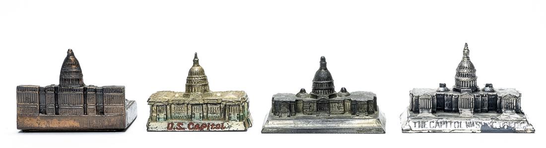 Four U. S. Capitol Building Souvenirs (1 of 2)