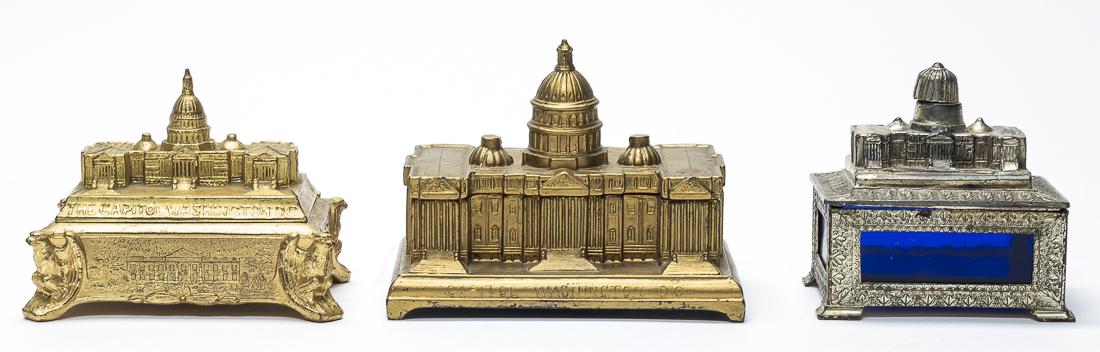 Three U. S. Capitol Building Souvenirs (1 of 2)