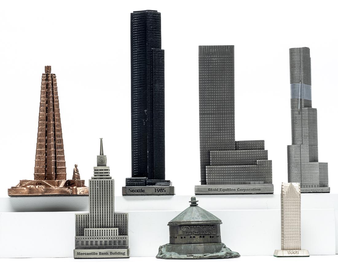 Seven Assorted Building Souvenirs (1 of 2)