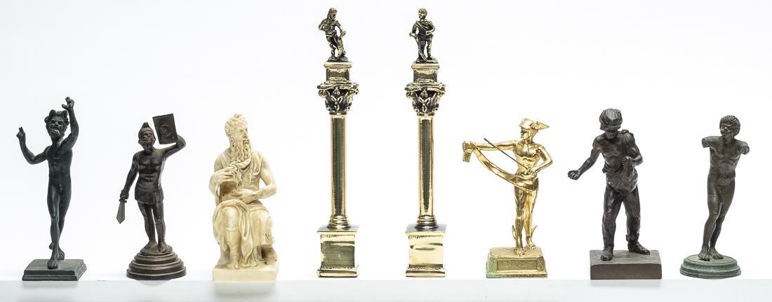 Eight Assorted Greek / Roman Statues (1 of 2)