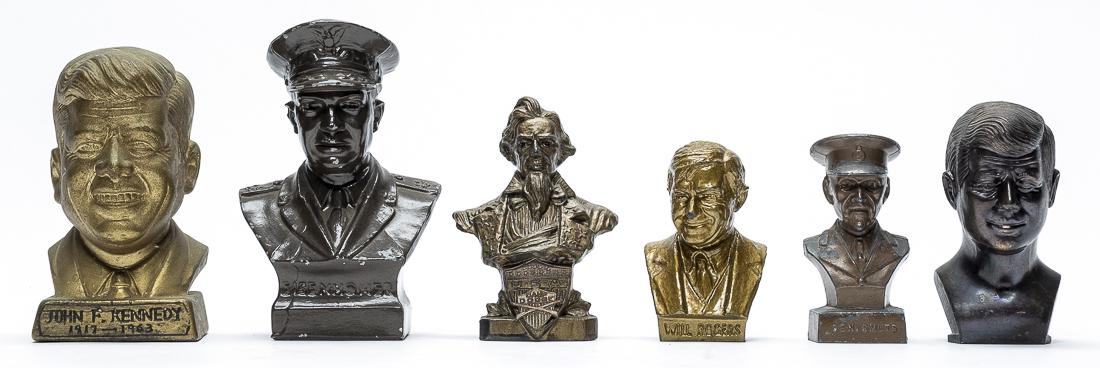 Seven Political Themed Bust Souvenirs (1 of 2)