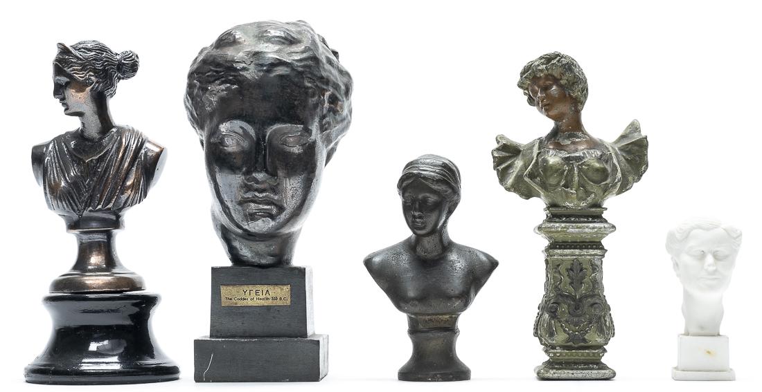 Five Assorted Busts of Women (1 of 2)