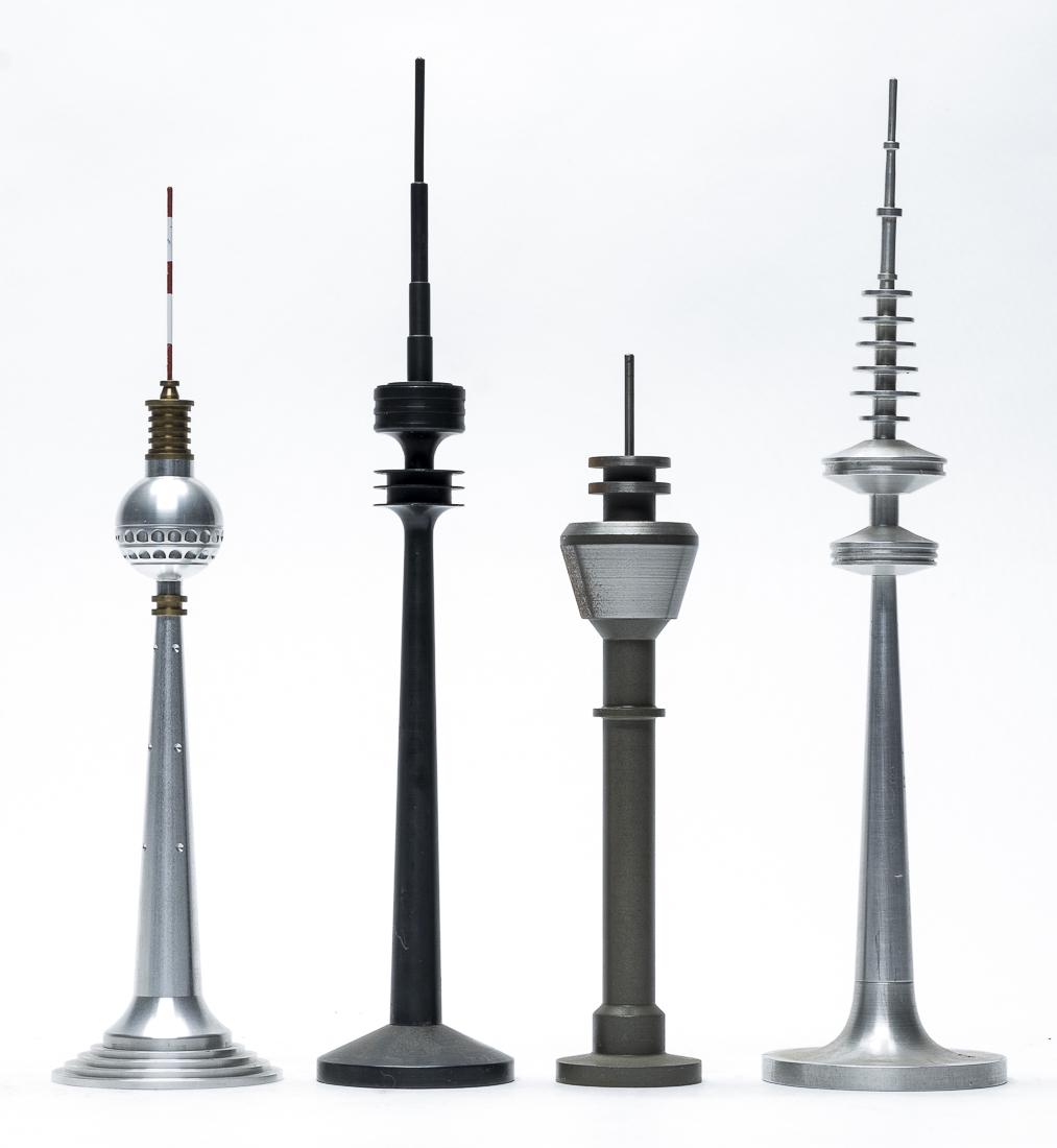 Four Radio / TV Towers (1 of 2)