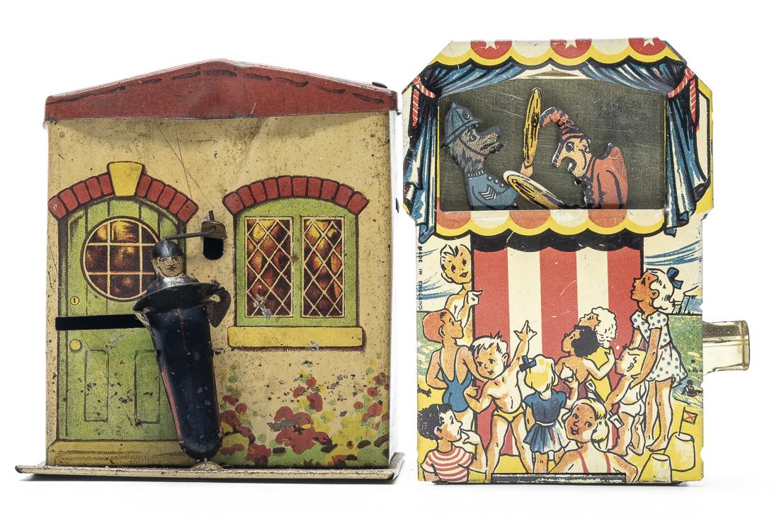 Burnett Postman / Punch & Judy Tin Banks (1 of 6)