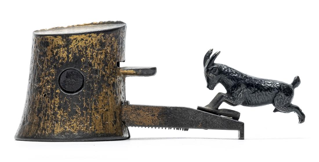 Butting Goat Iron Bank (1 of 4)