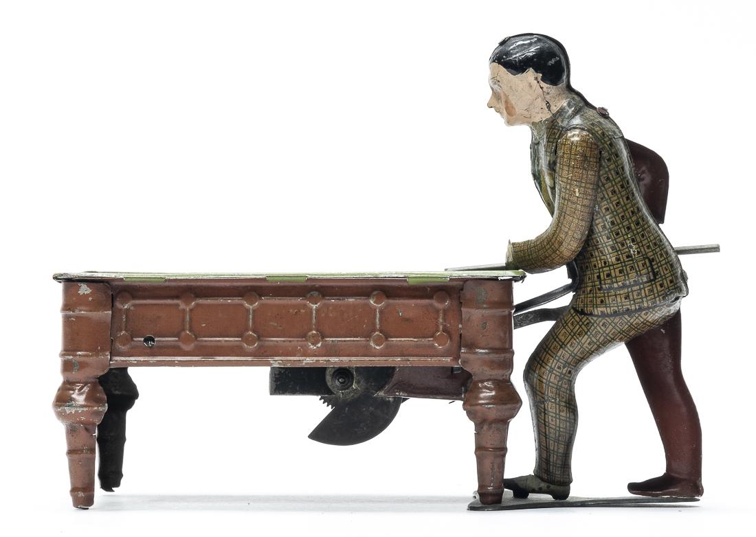 Billiard Player Tin Windup Toy (1 of 4)