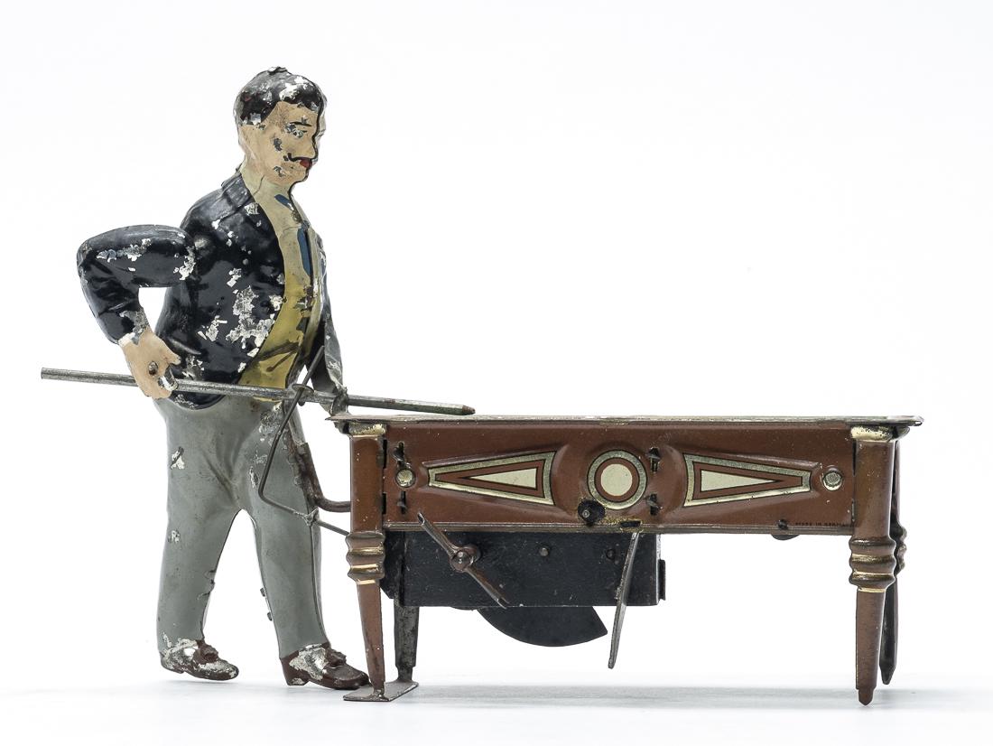Billiard Player Tin Windup Toy (1 of 3)