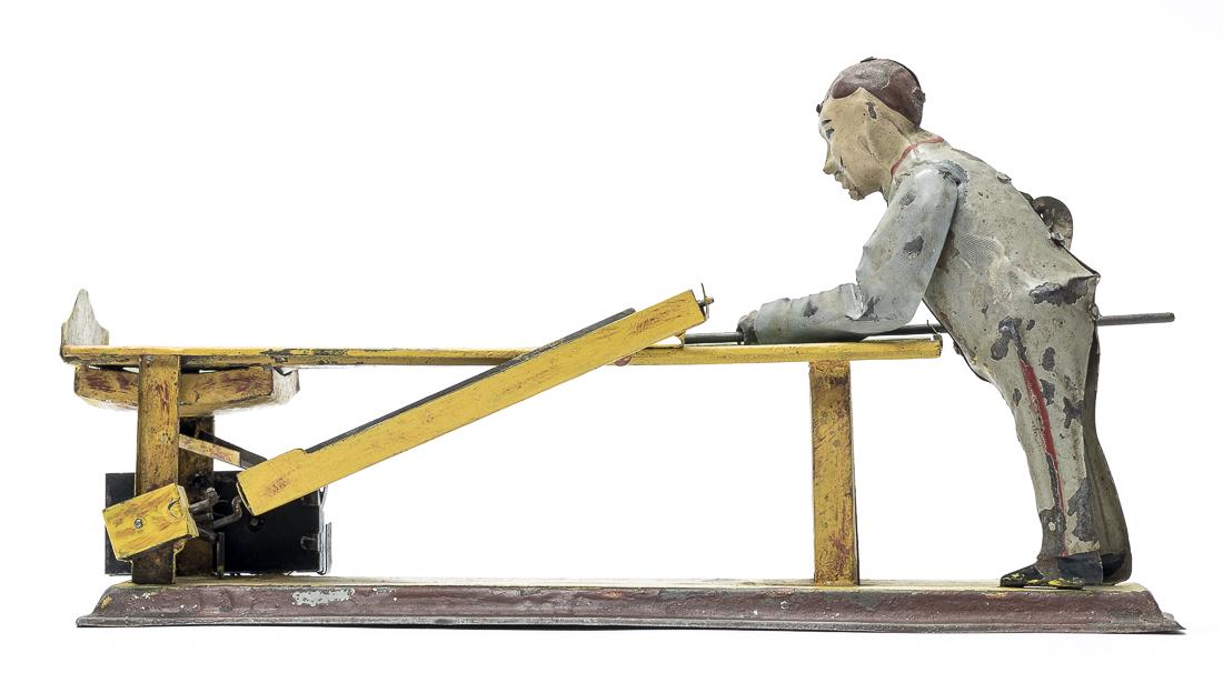 Billiard Player Tin Windup Toy (1 of 4)