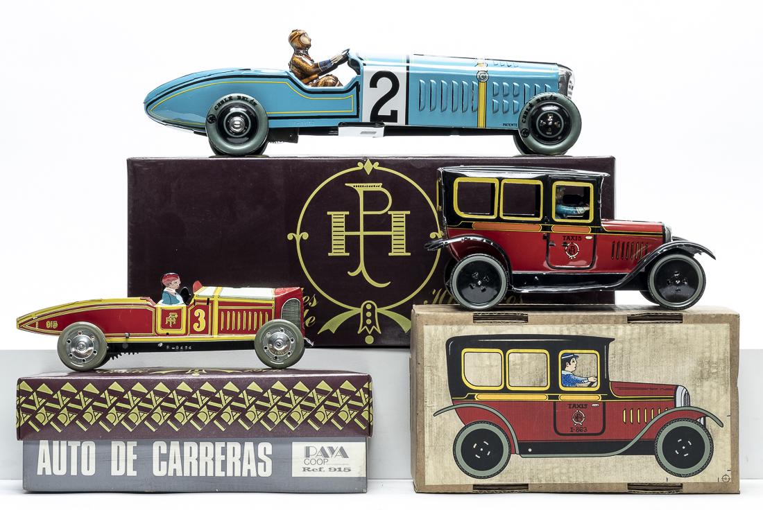 Three Reproduction Paya Cars with Boxes (1 of 2)