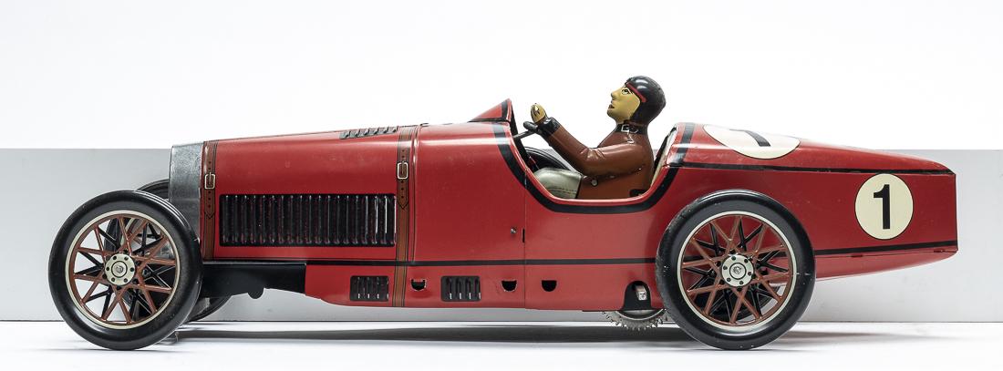 Reproduction Bugatti Race Car - French Colors (1 of 2)