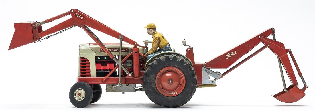 Ford Tractor with Backhoe (1 of 3)