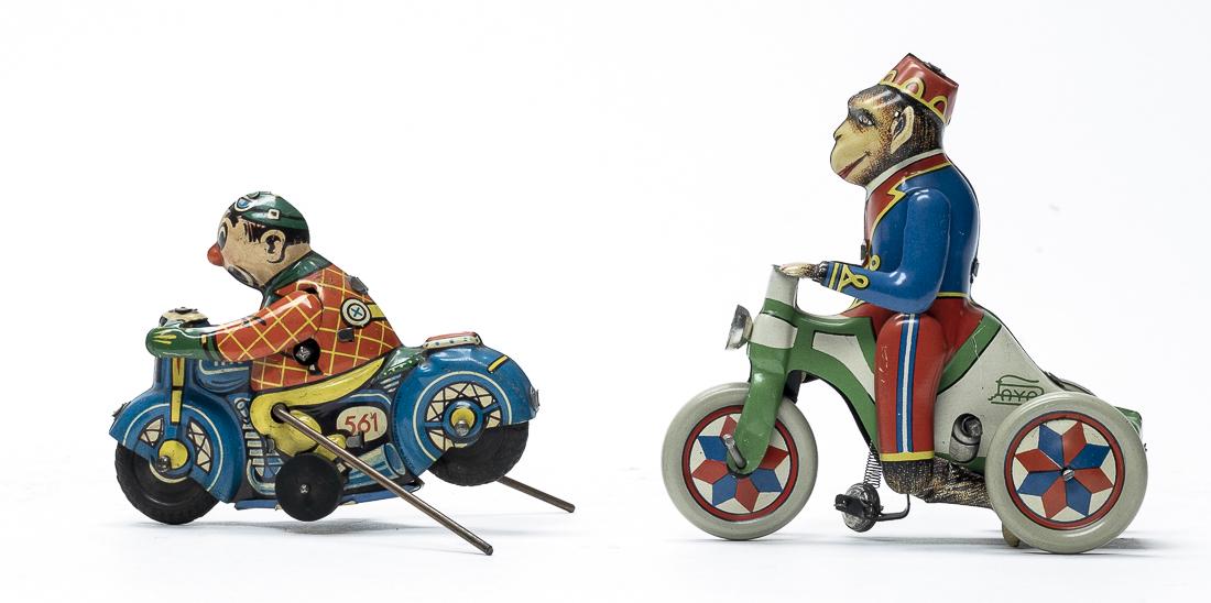 Two Windup Motorcycle Toys (1 of 4)