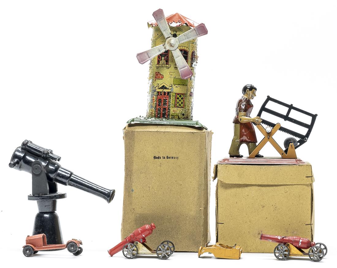 Two German Steam Attachments / Three Cannons (1 of 3)