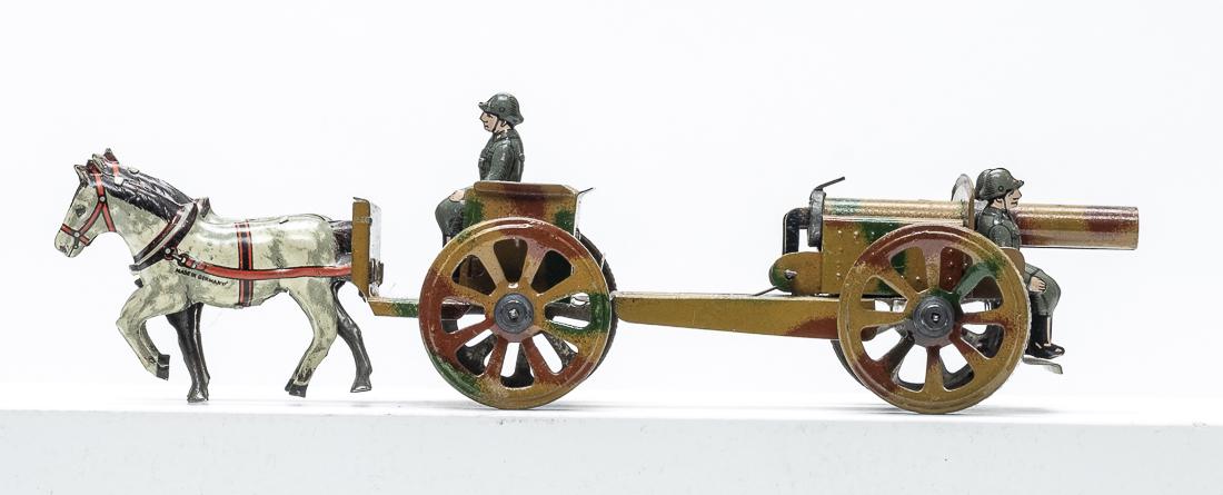 Artillery Caisson Tin Toy (1 of 4)