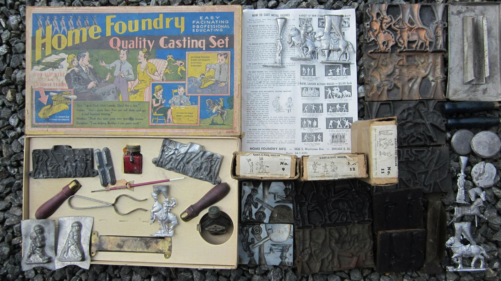 Home Foundry Lead Toy Soldier Casting Kit (1 of 6)