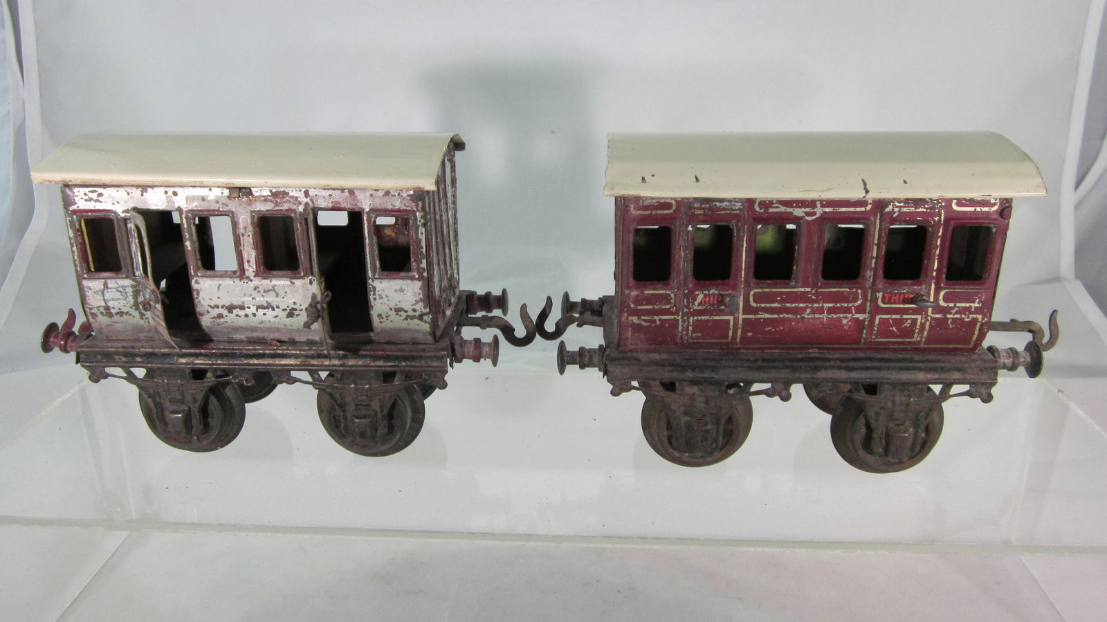 Two Bing Gauge 1 Passenger Cars Circa 1908 (1 of 1)