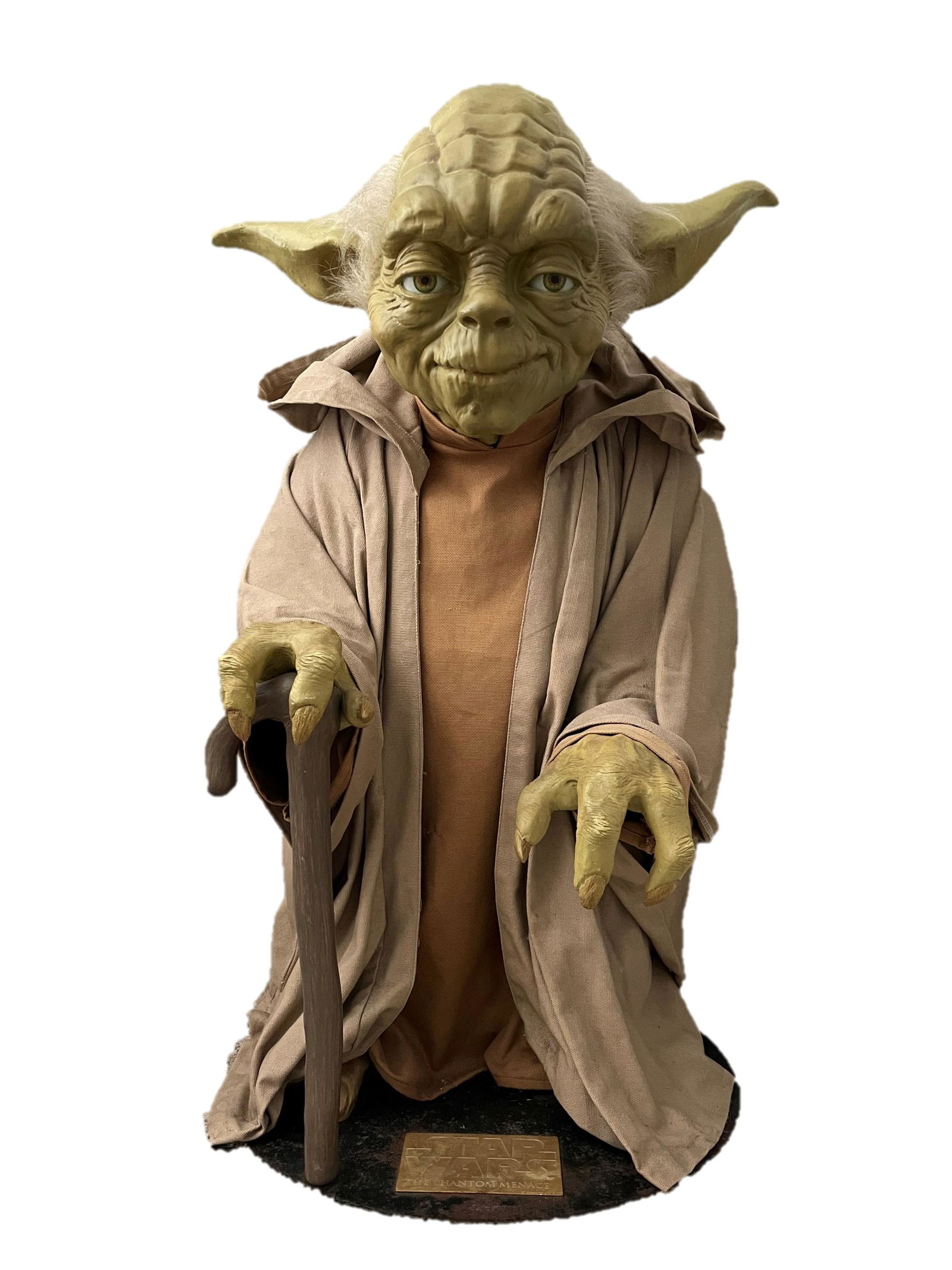 Yoda life deals size statue