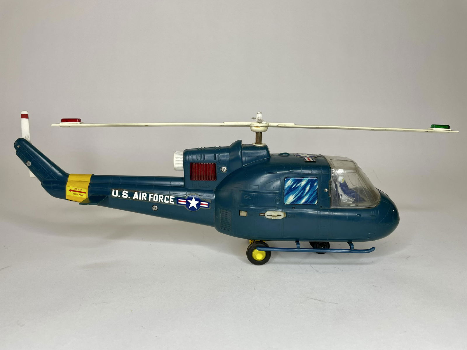 Battery Operated Marx US Air Force Helicopter (1 of 3)