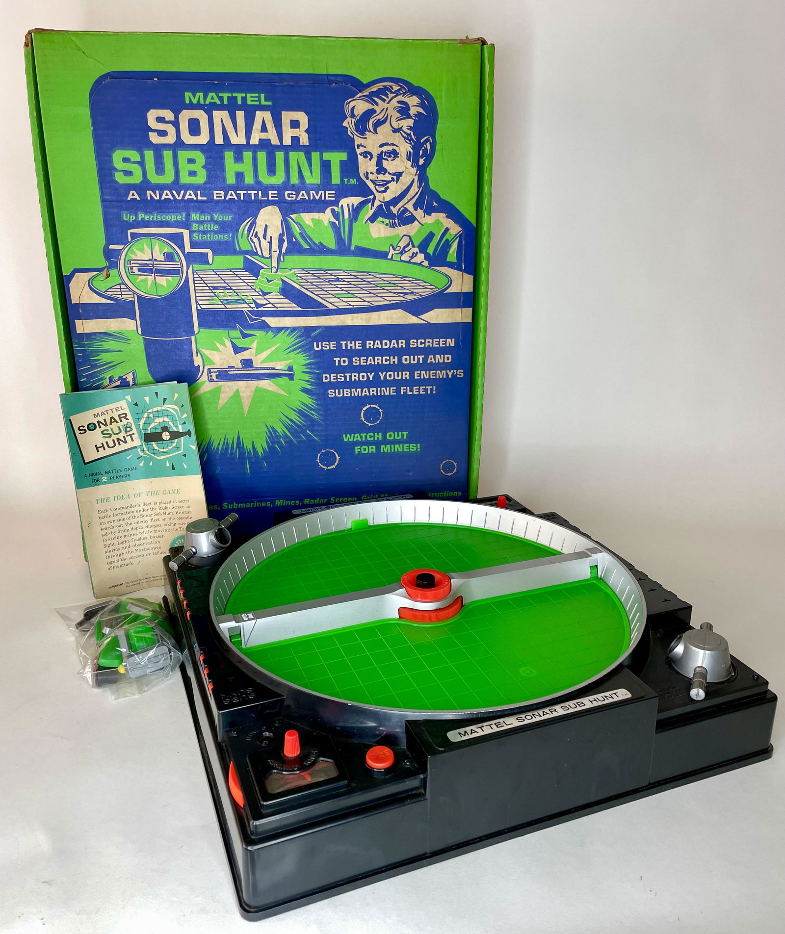 Mattel Sonar Sub Hunt Battle Game (1 of 3)