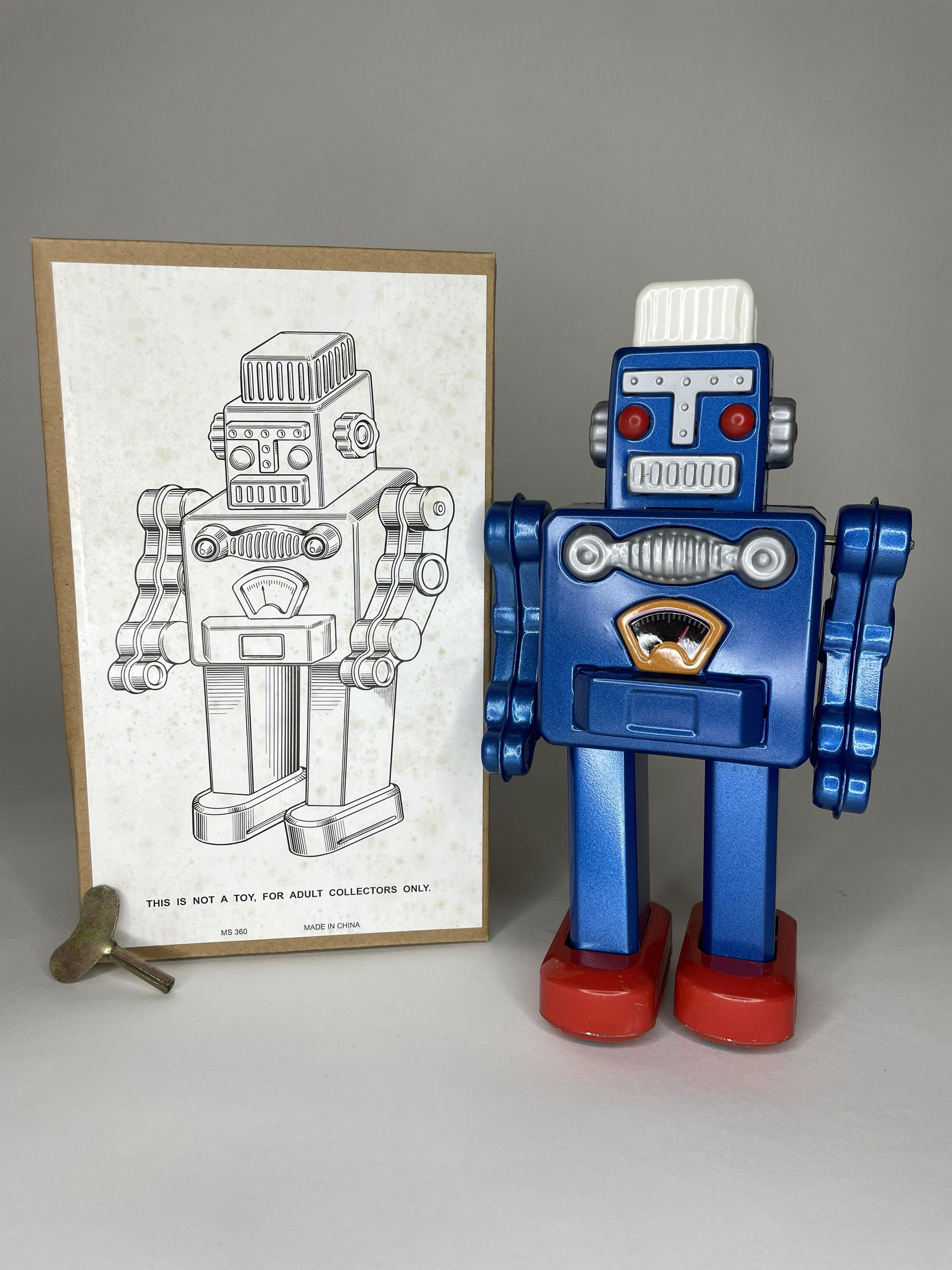 Smoking Space Wind-Up Robot (1 of 1)