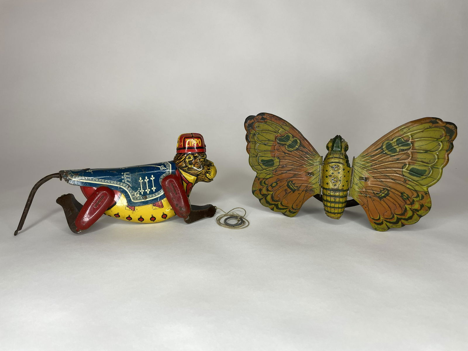 Marx Zippo the Climbing Monkey & Butterfly (1 of 2)