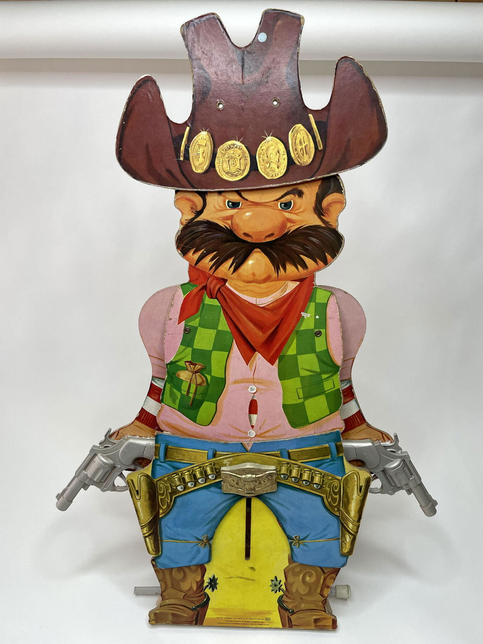 Western Bank Robbing Cowboy Shooting Target (1 of 3)