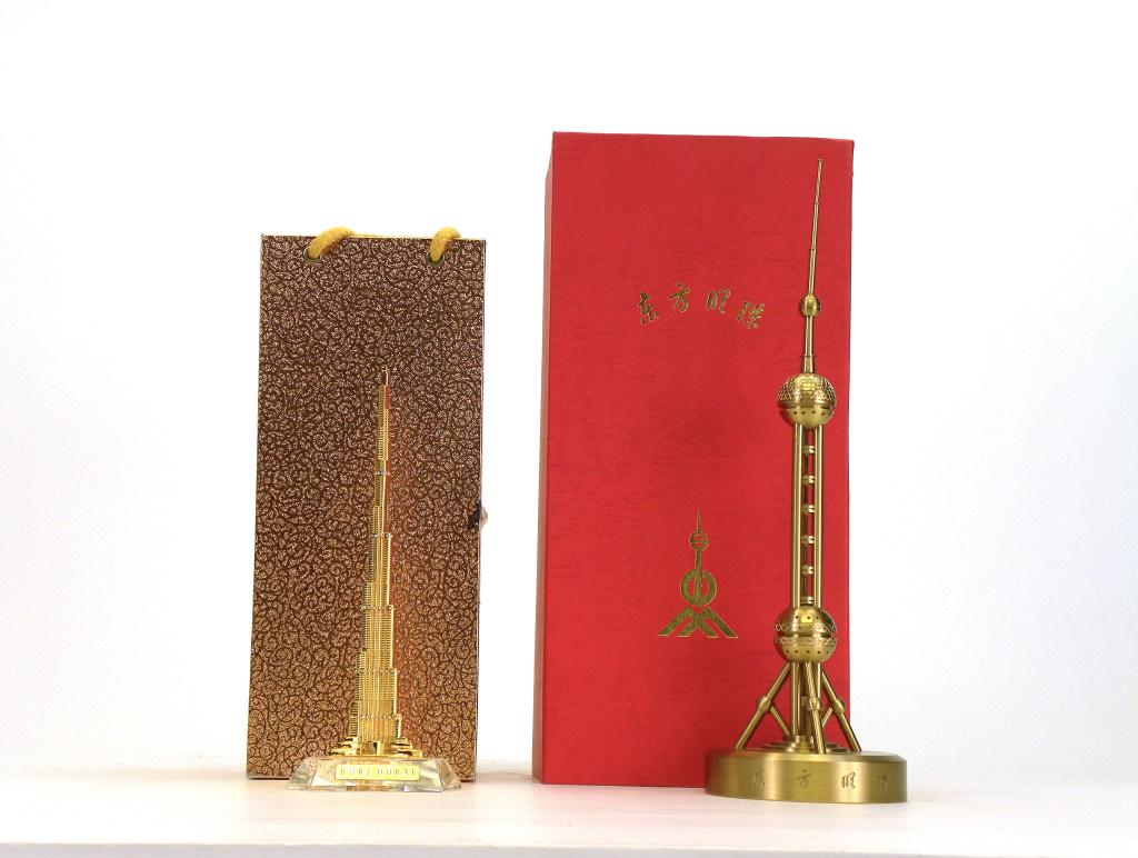 Two Tower Souvenirs with Original Boxes (1 of 6)