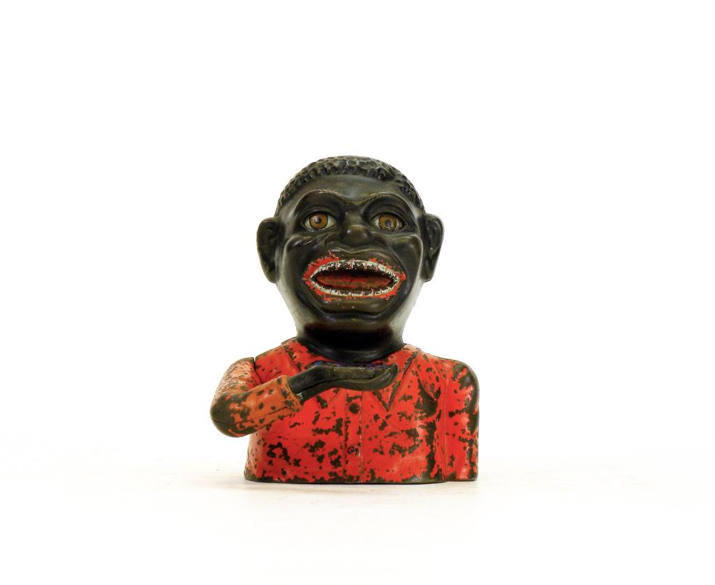 Jolly N. Iron Bank: Shepard Hardware Company. Buffalo, New York - 1890's. Fine Condition.