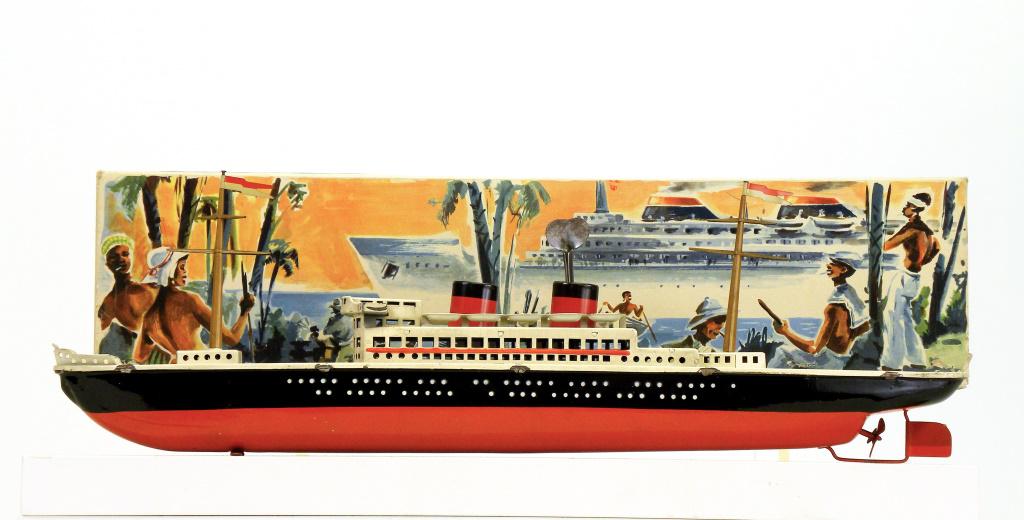 Two Funnel Ocean Liner - Arnold (1 of 9)