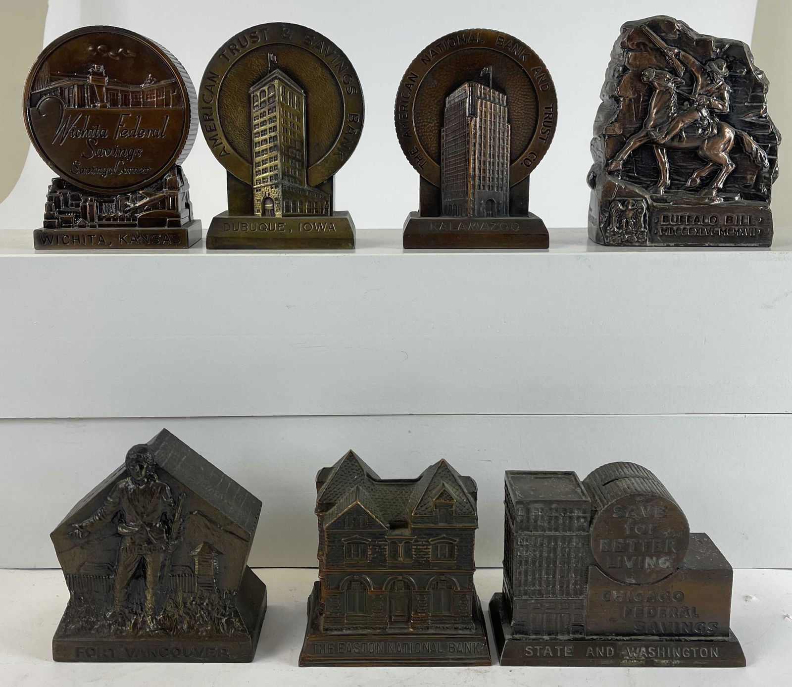 Group of Building / Souvenir Banks (1 of 3)